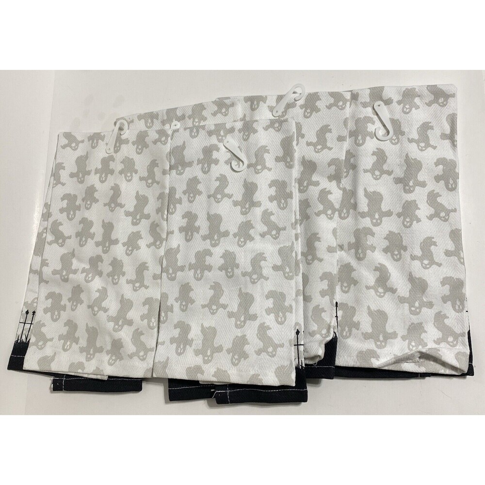 Halloween Kitchen Dish Hand Towels Spooky Scary Skull Ghost Set Festive Fun NEW - Picture 7 of 7